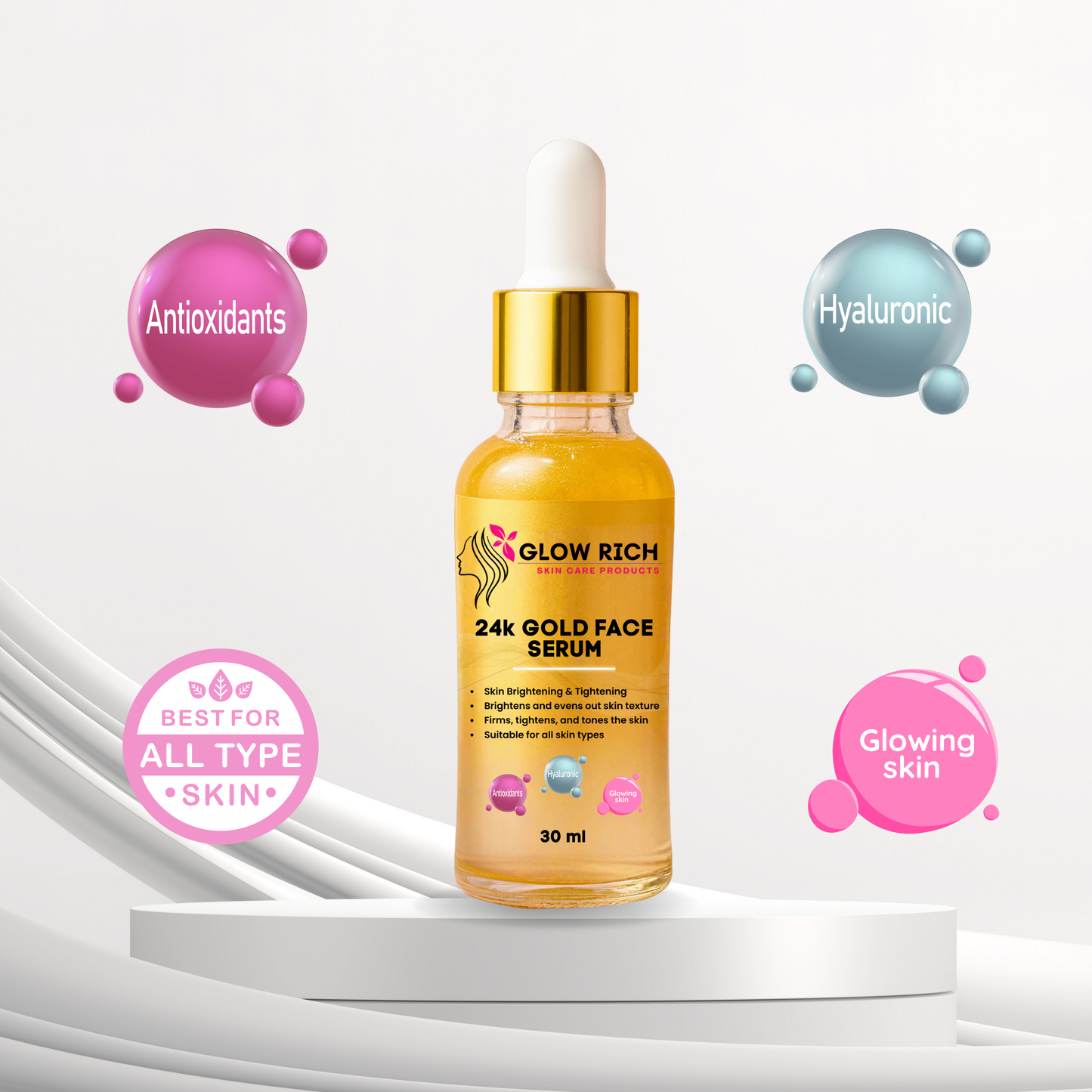 24k Gold Face Serum