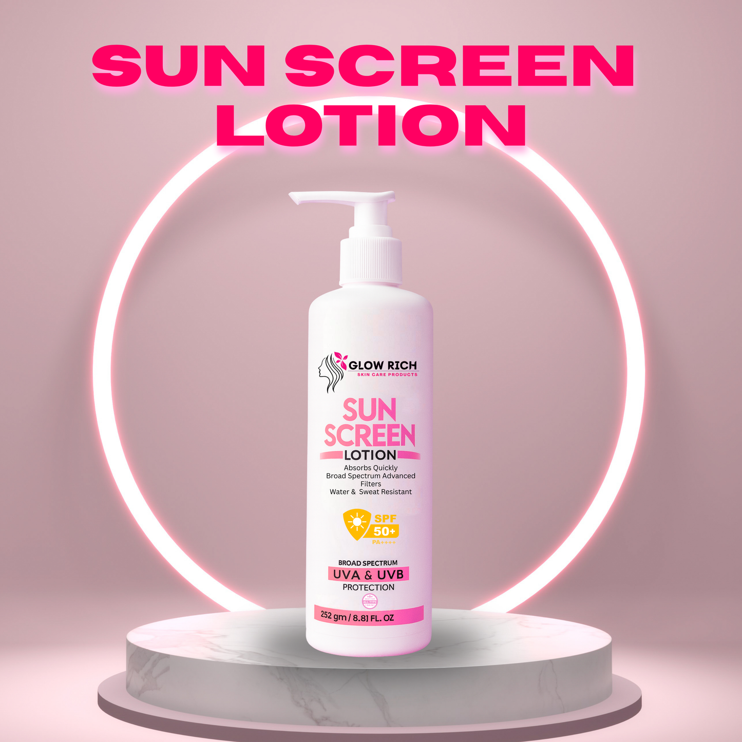 Sun Screen Lotion