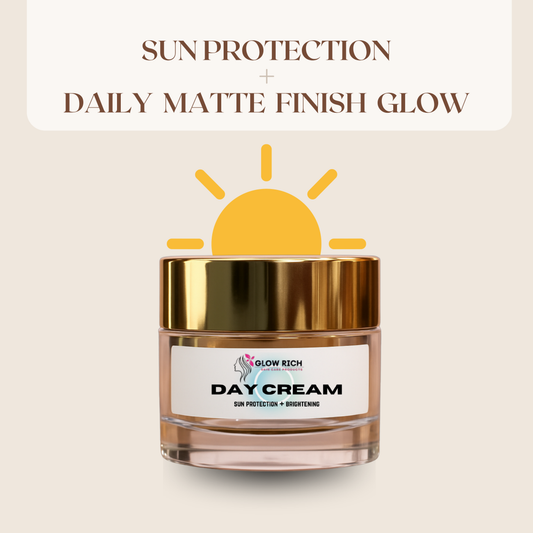 DAY CREAM - sun protection + brightening