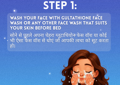 FACE GLOWING COMBO - complete skincare routine 4p