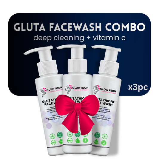 GLUTATHIONE FACEWASH COMBO x3