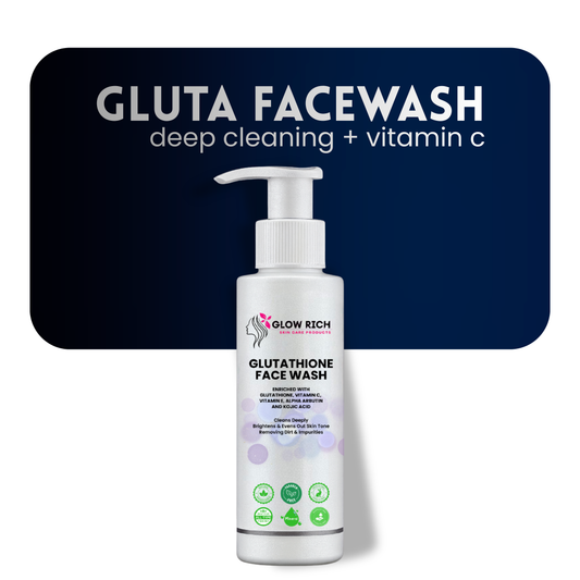 GLUTATHIONE FACEWASH- deep cleaning + vitamin c