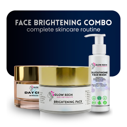 FACE BRIGHTENING COMBO - complete skincare routine