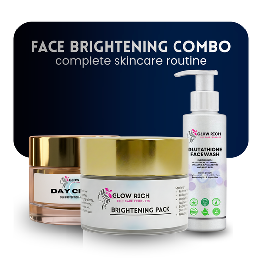 FACE BRIGHTENING COMBO - complete skincare routine